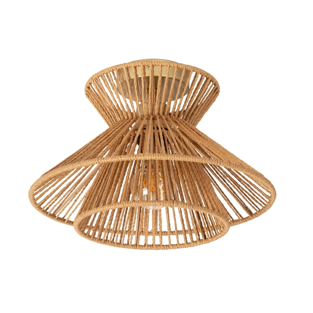Ceiling lamp Tasman rattan Ø 32cm