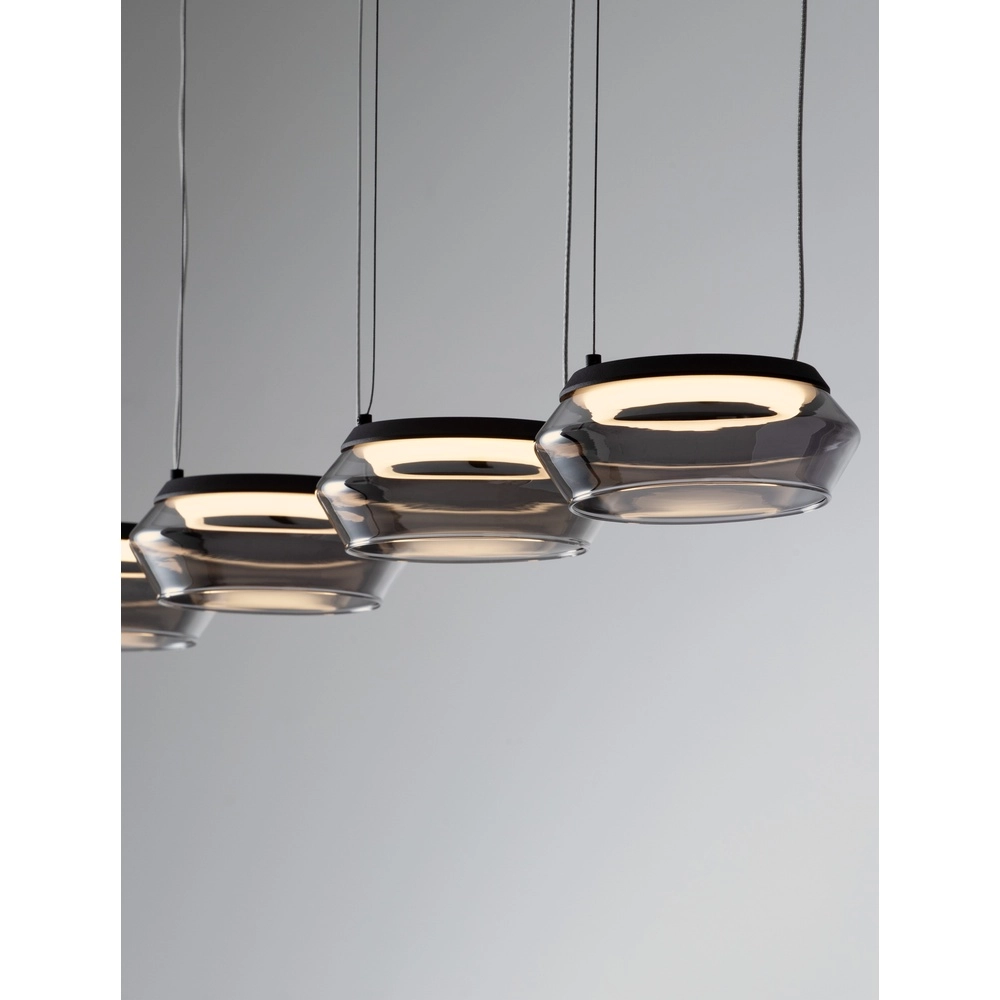 Sleek pendant lamp Jailyn Straight 5-light Lyora 5212017468413