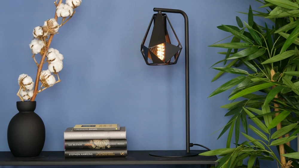 Black table lamp Carlton 5 Eglo 9002759437039