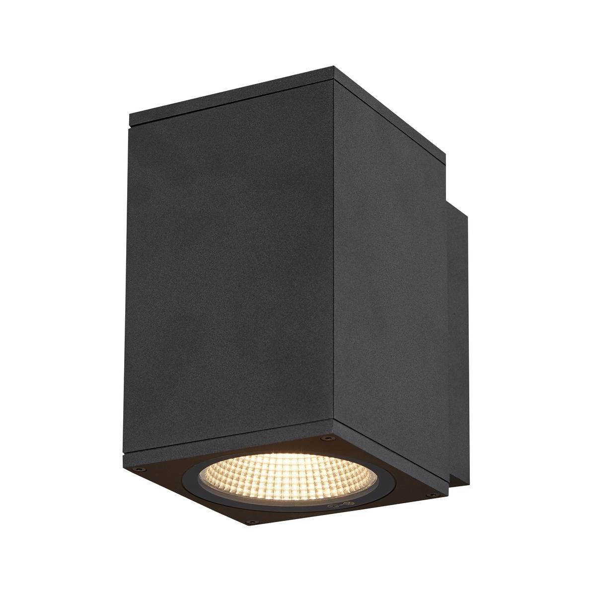 Surface-mounted spot Enola Square M Up - Down anthracite SLV 4024163235747