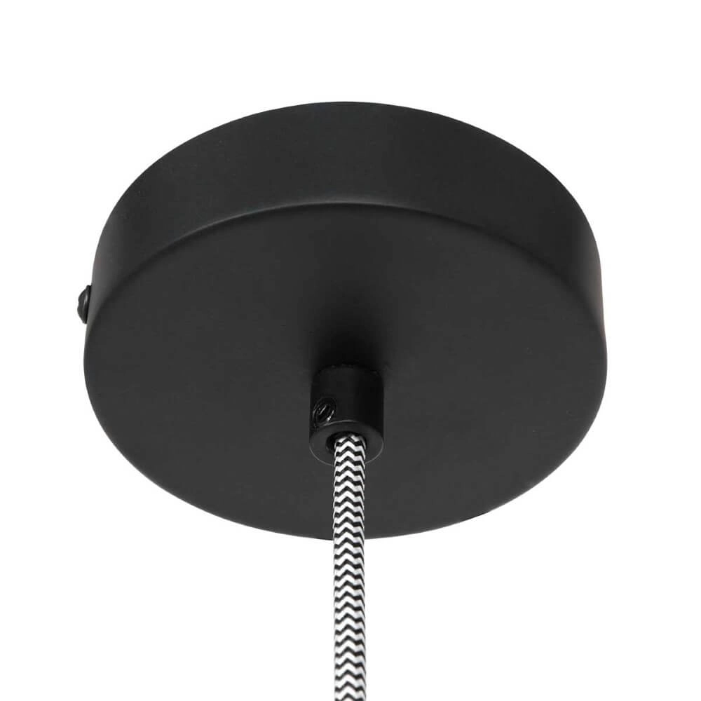 Black wooden hanging lamp Maze Ø 46cm Steinhauer 8712746166293