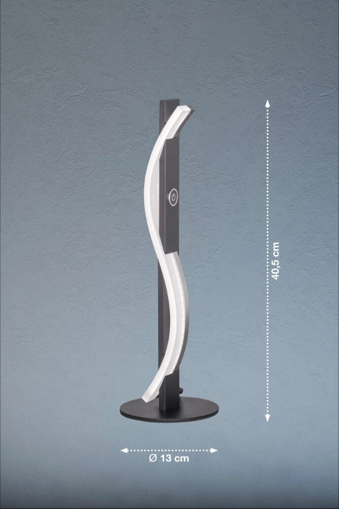 Sleek LED table lamp Bridge Fischer & Honsel 4003694505376