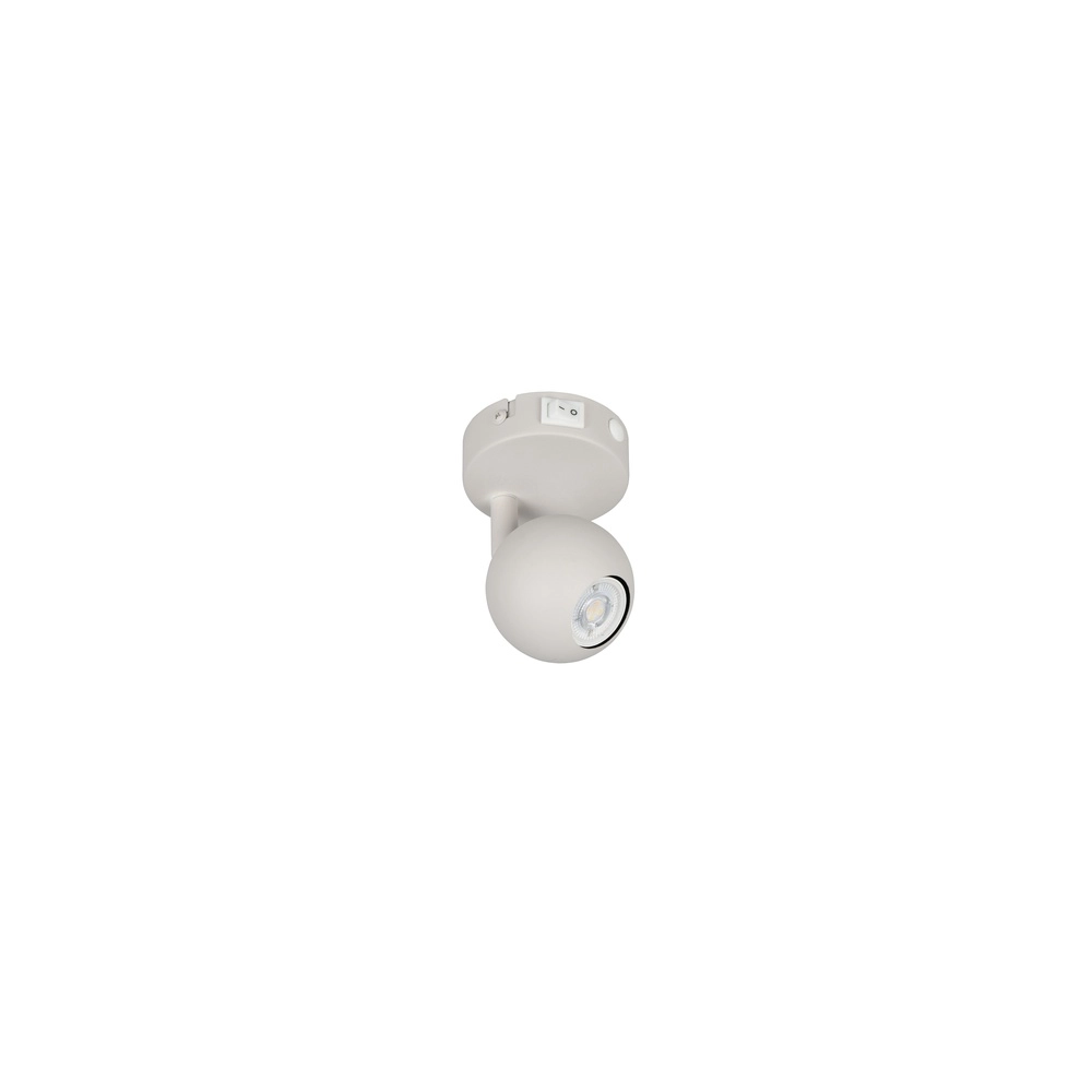 Surface-mounted spot Enaro Single Grey