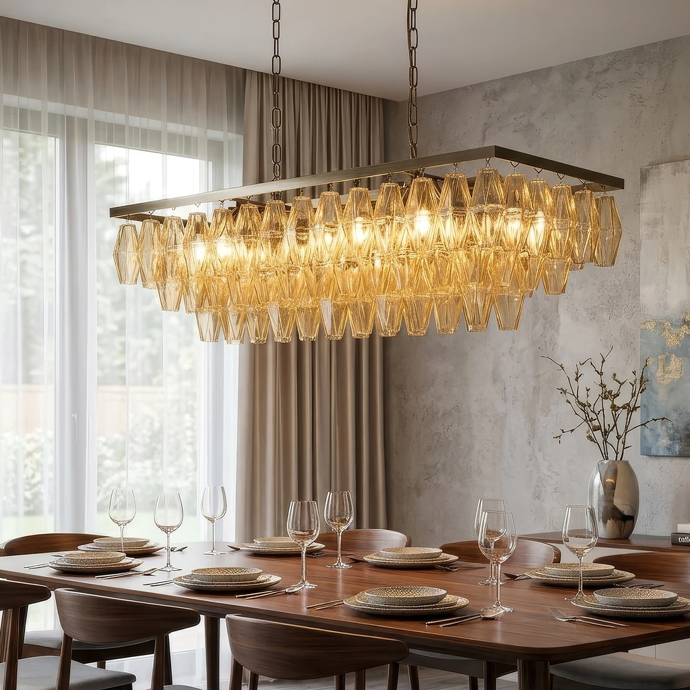 Pendant lamp Alba Antique brass