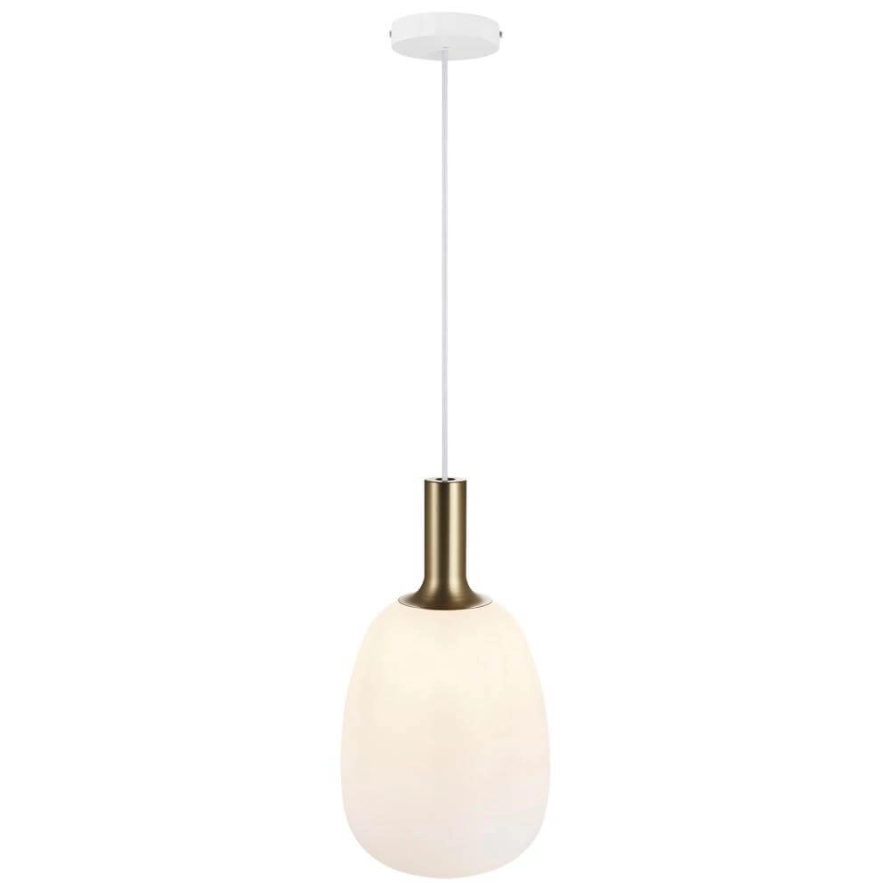Glass pendant lamp Alton Ø 23cm white Nordlux 5701581413788
