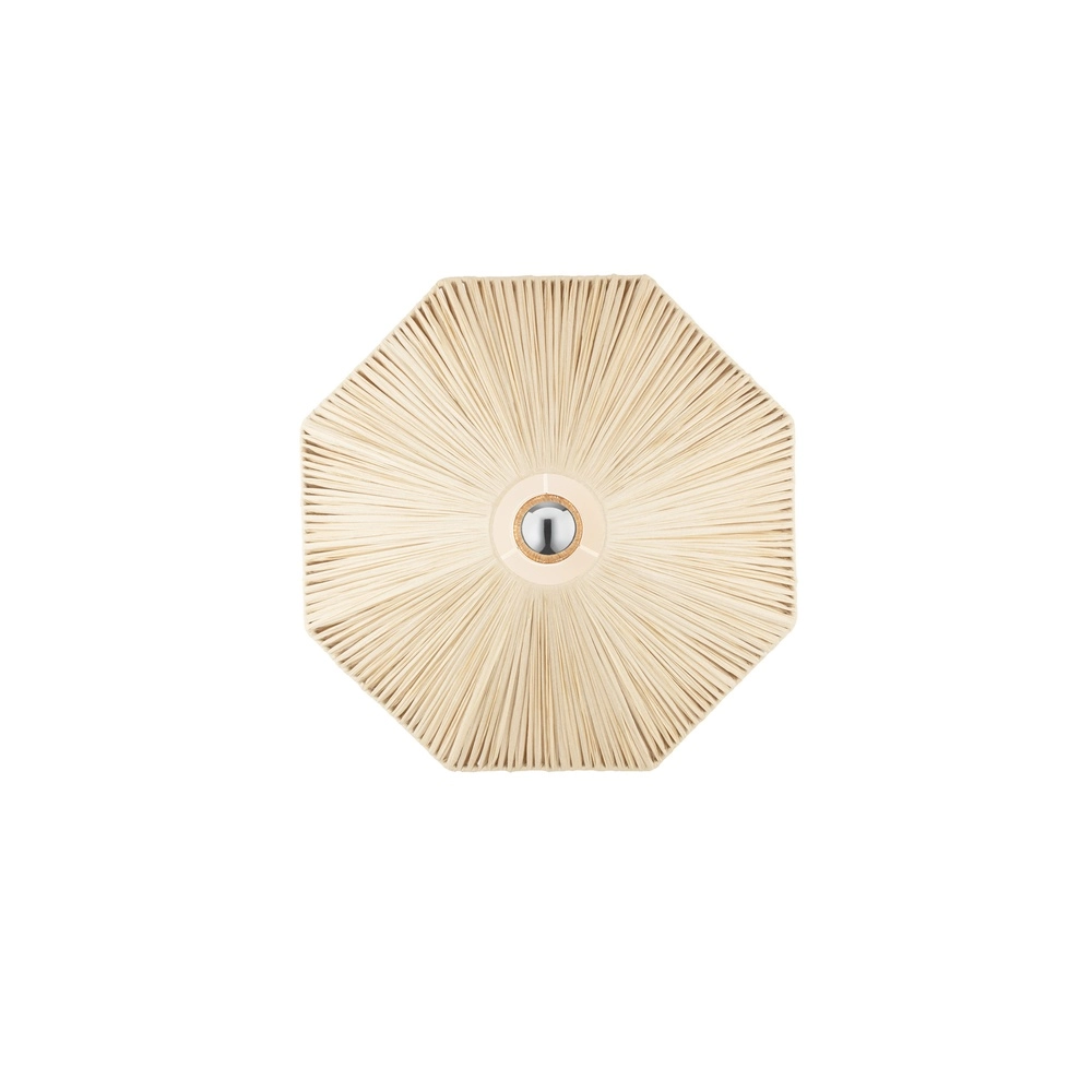 Japandi wall lamp Elvio Ø 45cm Lyora 5212017493910