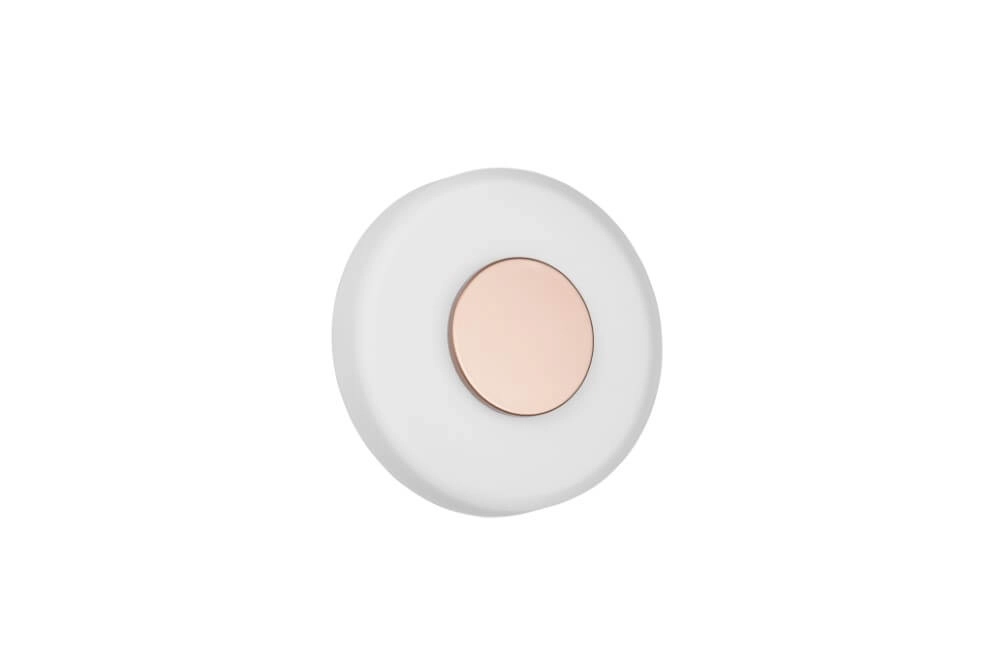 Led wall lamp Celeste with white glass Trio 4017807627350
