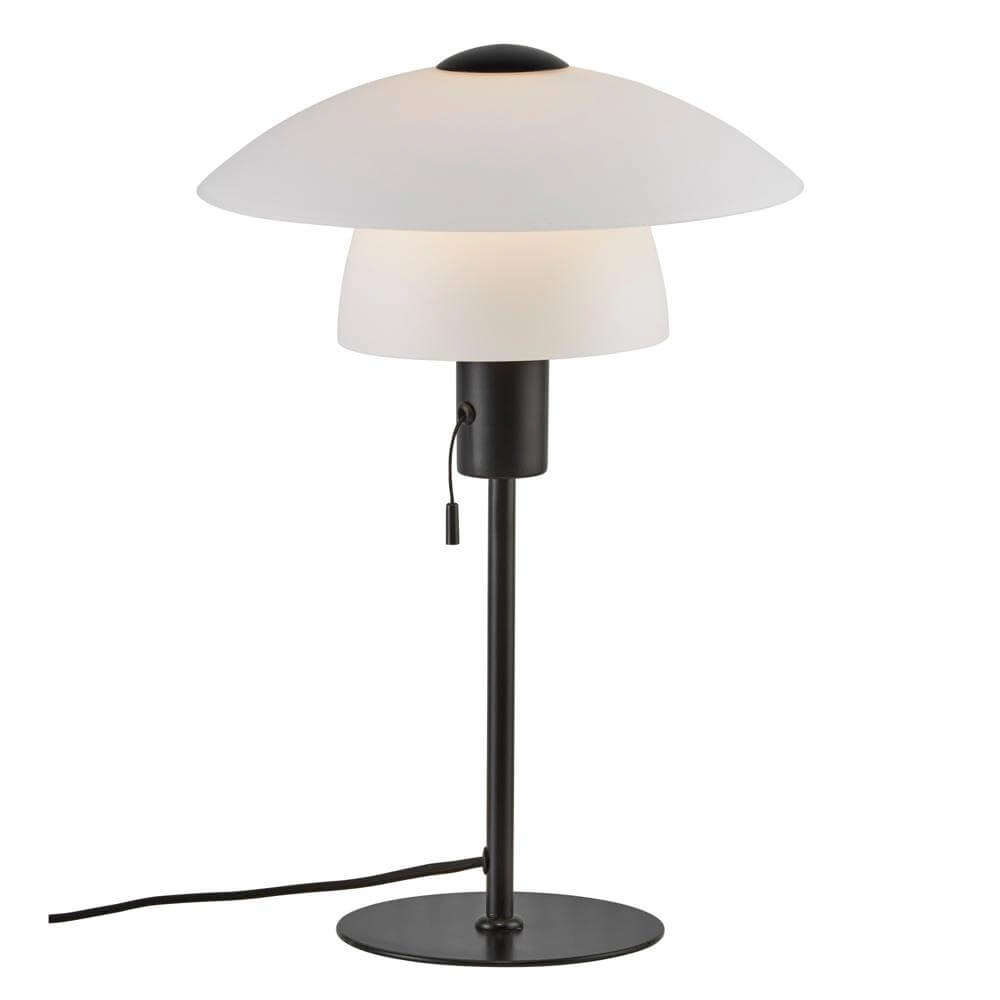 Modern table lamp Verona black and white Nordlux 5704924001642