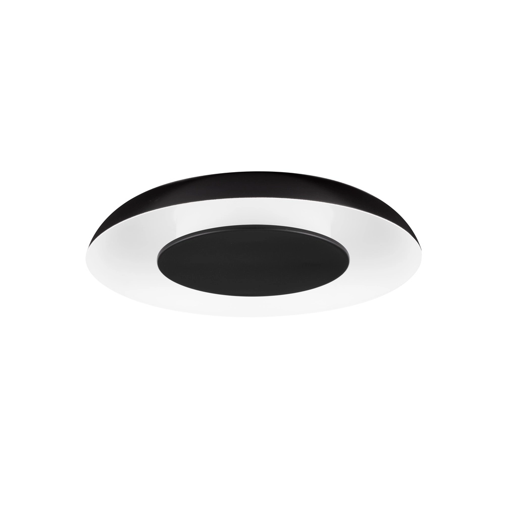 Design ceiling lamp Epos Ø 40cm black with white Lyora 5212017463173