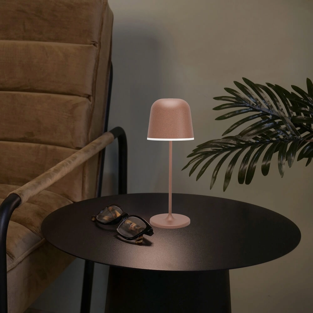 Table lamp Mannera rechargeable rust brown Eglo 9008606355532