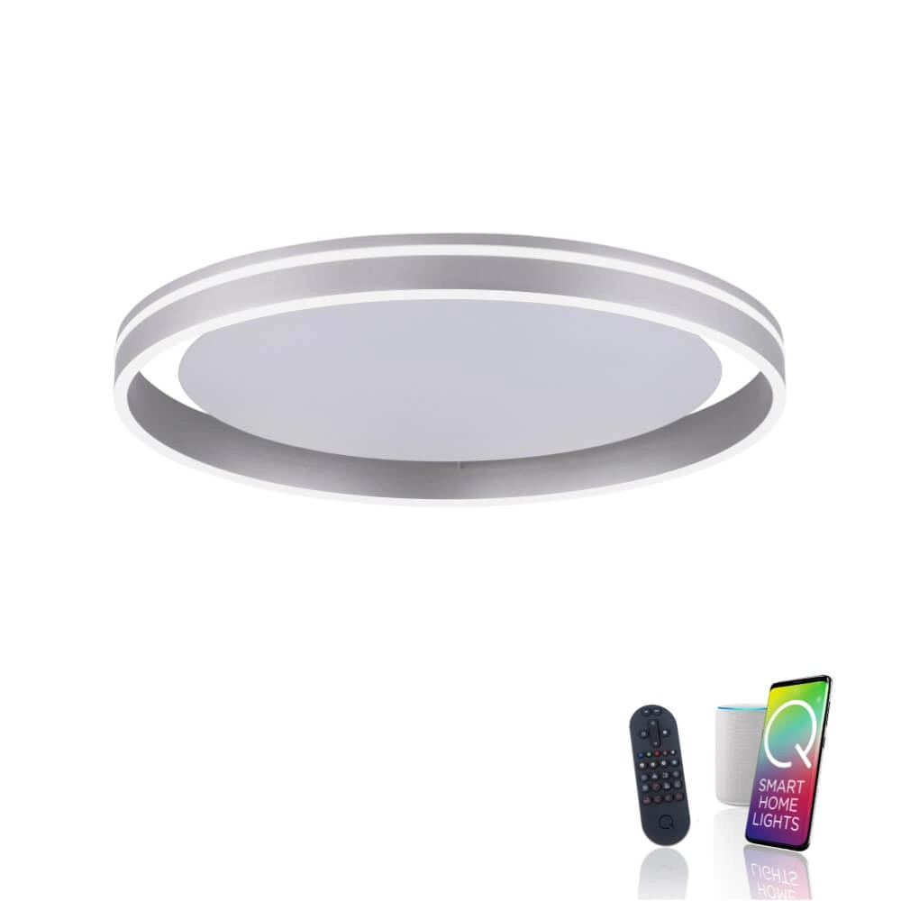 Ceiling lamp Q-Vito Ø 59cm metal Paul Neuhaus 4012248333877