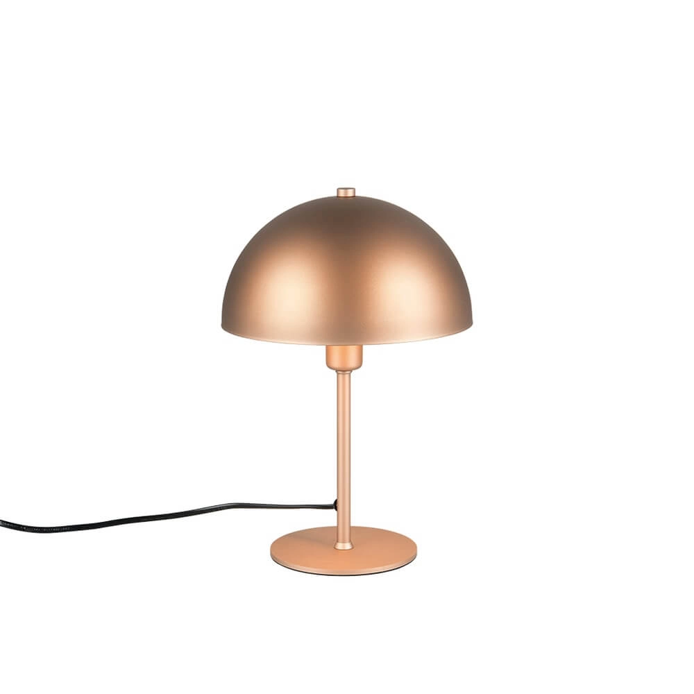 Design table lamp Nola coffee brown Ø 20cm