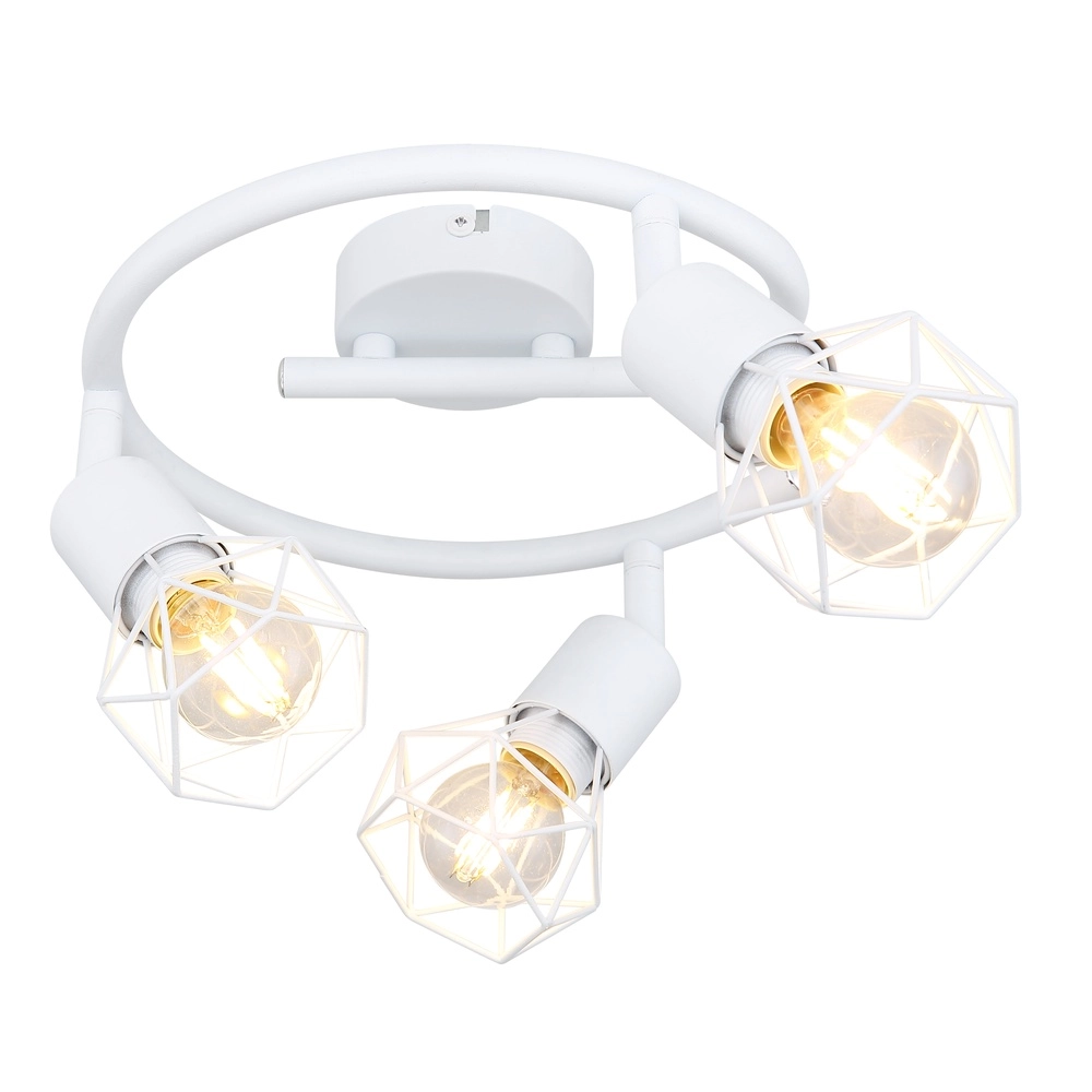 Ceiling lamp Xara I 3-light white Globo 9007371400997