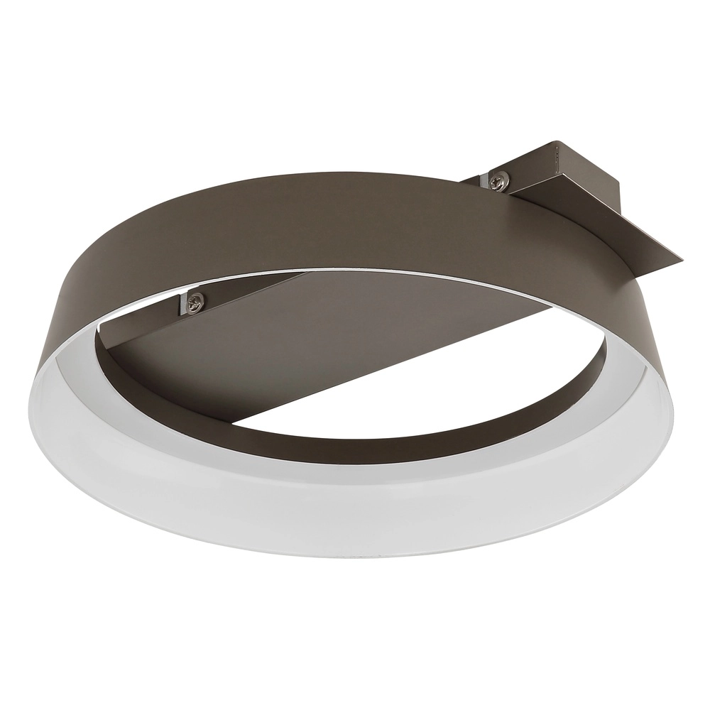 Sleek ceiling lamp Syrakus coffee brown Globo 9007371570089