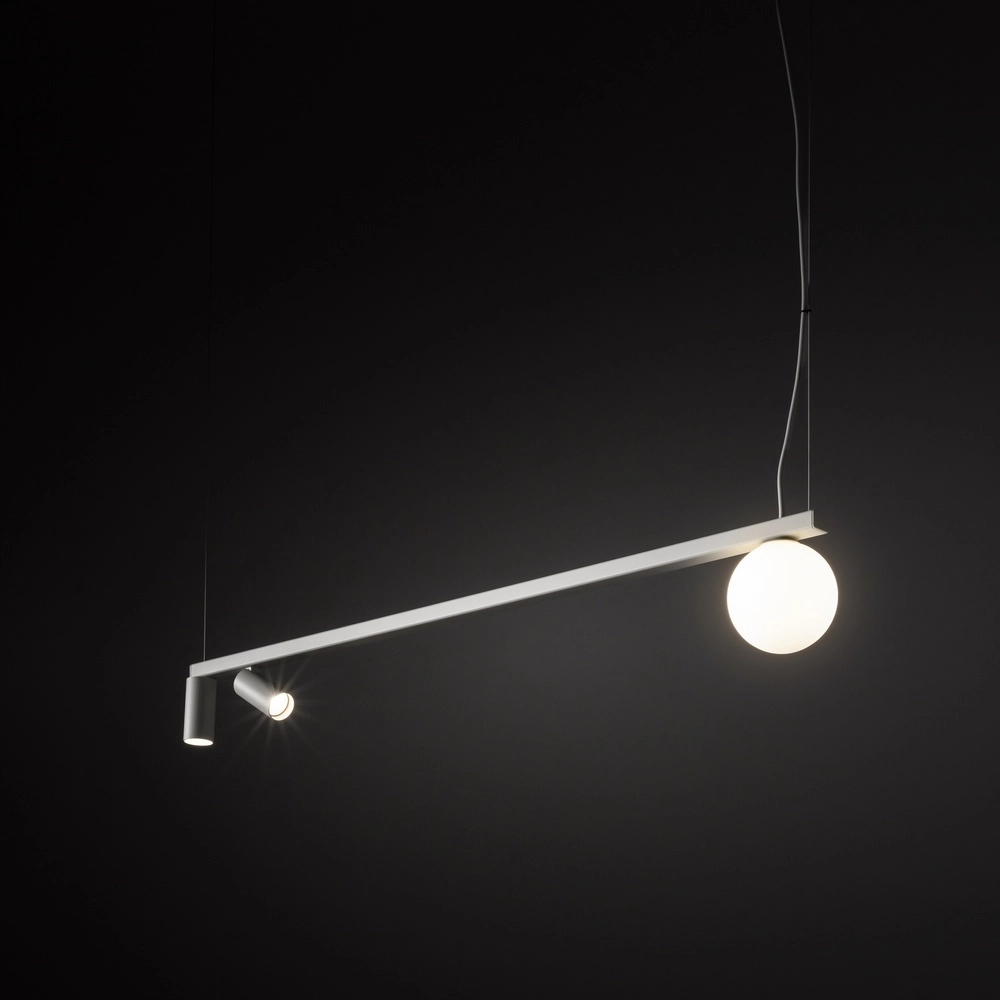 Design pendant lamp Fourty white