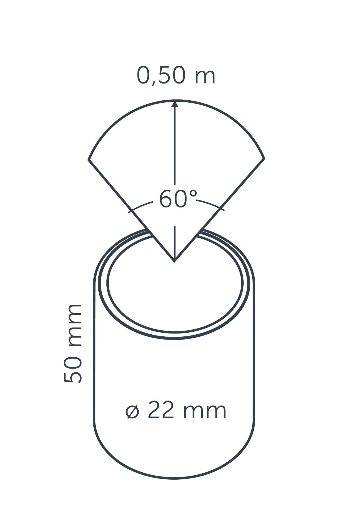 Ground spot Hyve 22 without ring In-lite 8717051007842