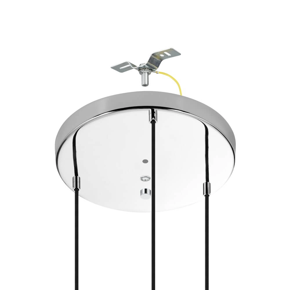 Modern hanging lamp Majana 3-light - glass Stars of Light 9008606235803