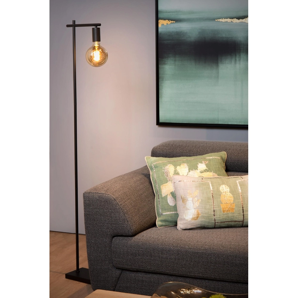 Floor lamp Leanne Black Lucide 5411212211125