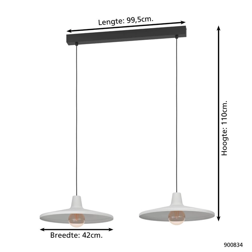 Retro Dining Room Pendant Light Miniere Eglo 9008606270279