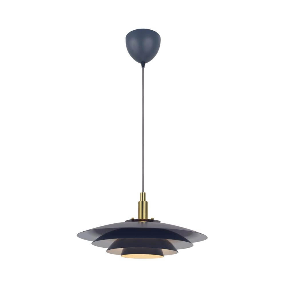 Design pendant lamp Bretagne grey Ø 38cm