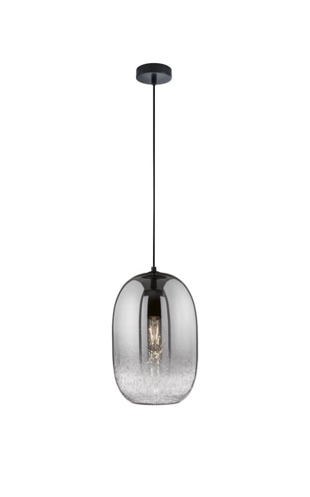 Smoke glass hanging lamp Trace