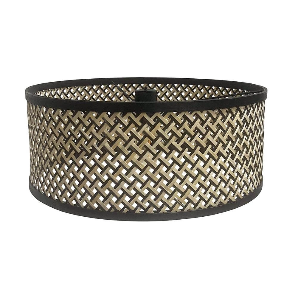 Wall lamp Elegant Classy black with bamboo Steinhauer 8712746171983