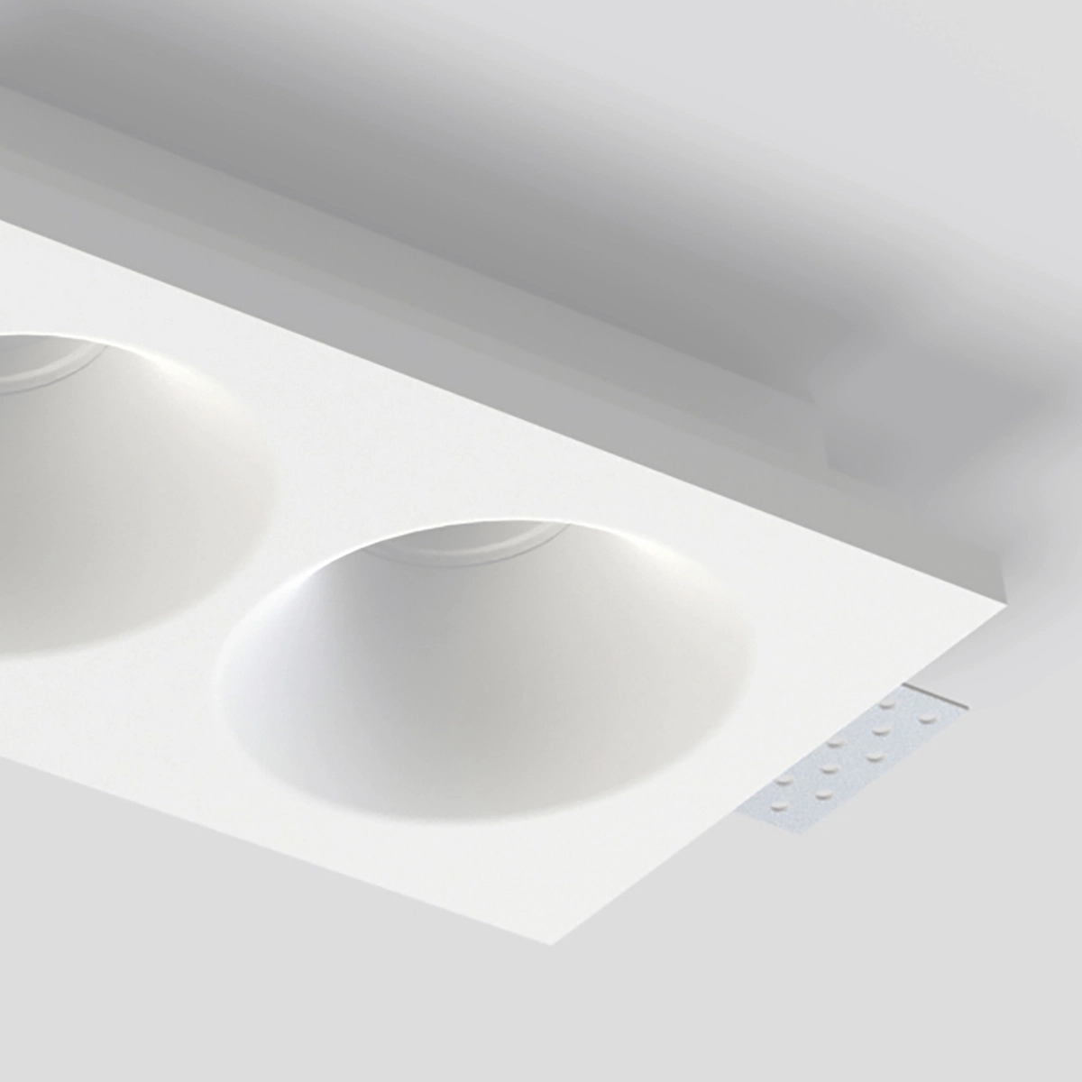 Recessed ceiling spotlight Rome double white Lyora 5053423308661