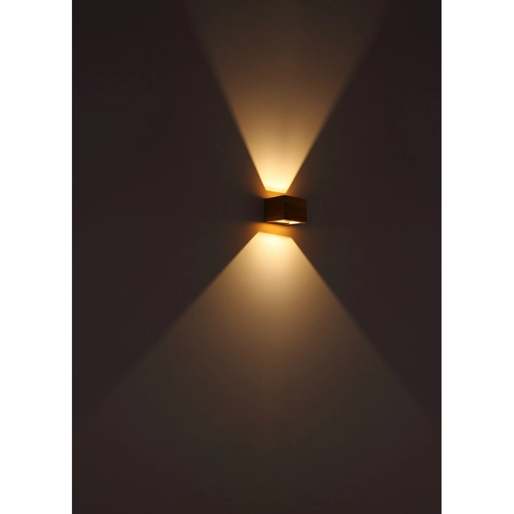 Wooden wall lamp Alina up & down Globo 9007371442591