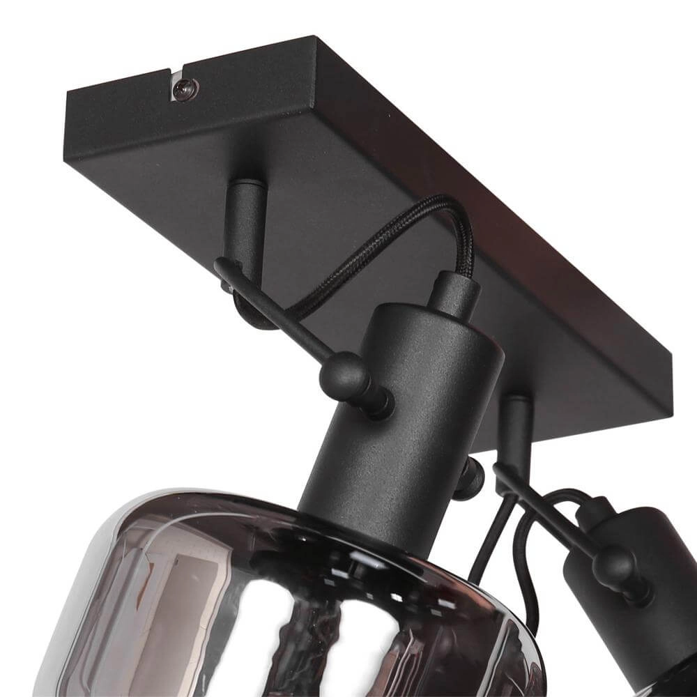 Double wall lamp Glaslic smoke glass Steinhauer 8712746174076