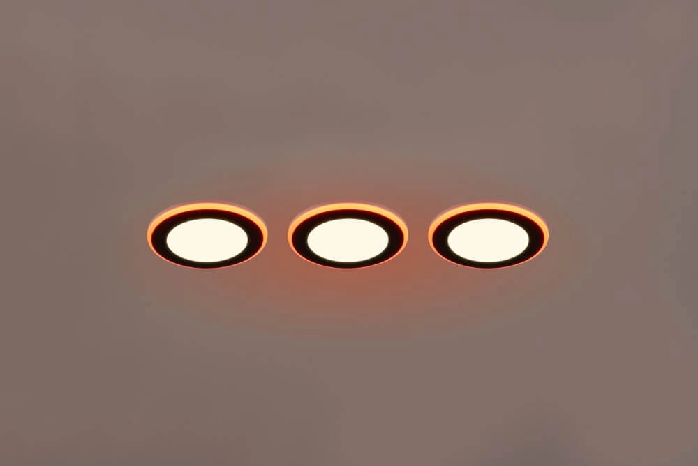 Black recessed spotlights Argus set of 3 Trio 4017807574517