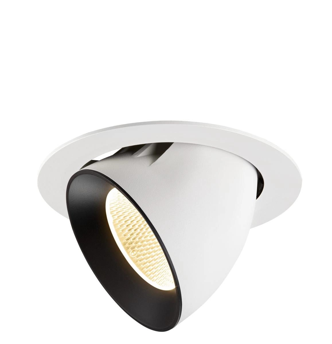 Recessed spotlight Numinos Gimble XL white/black 3000K - 20deg