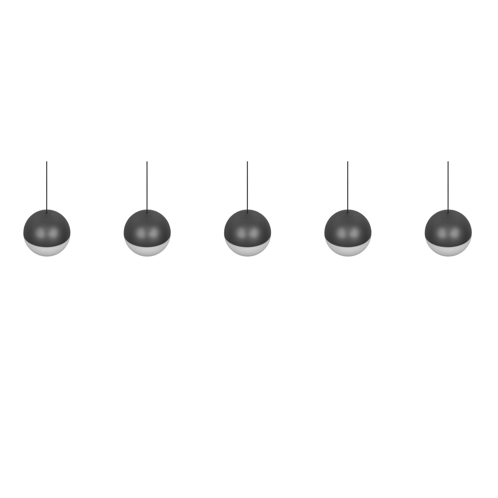 5-light pendant lamp Senta anthracite Trio 4017807697872