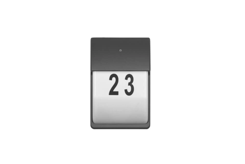 Outdoor lamp Mersey with house numbers Trio 4017807529340