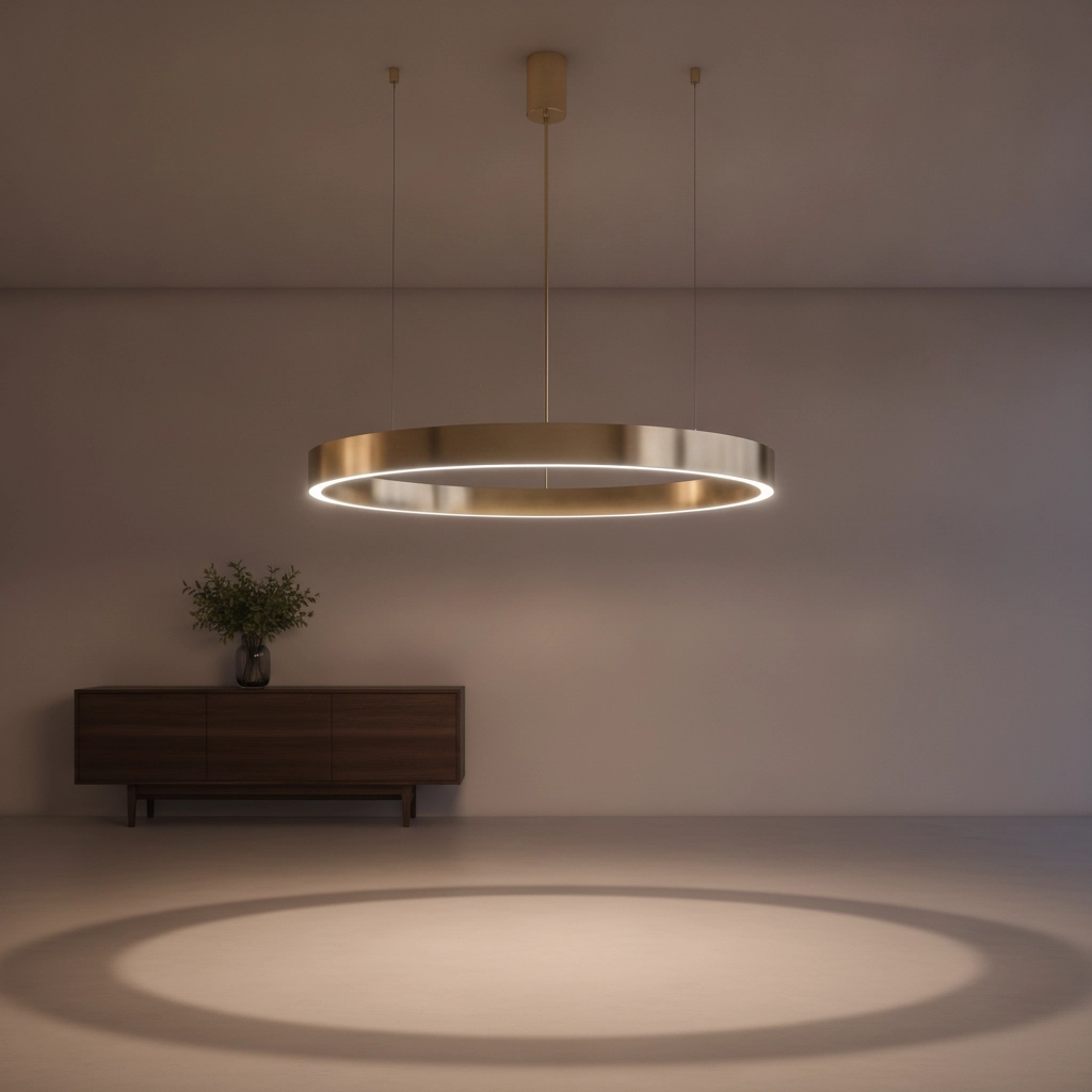 Pendant lamp Motif gold Ø 80cm 2700-6500K