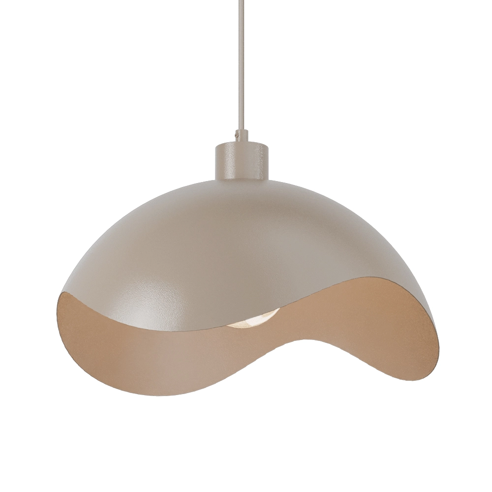 Office pendant lamp Volta 2x Ø40cm - sand Masterlight 8718121395654