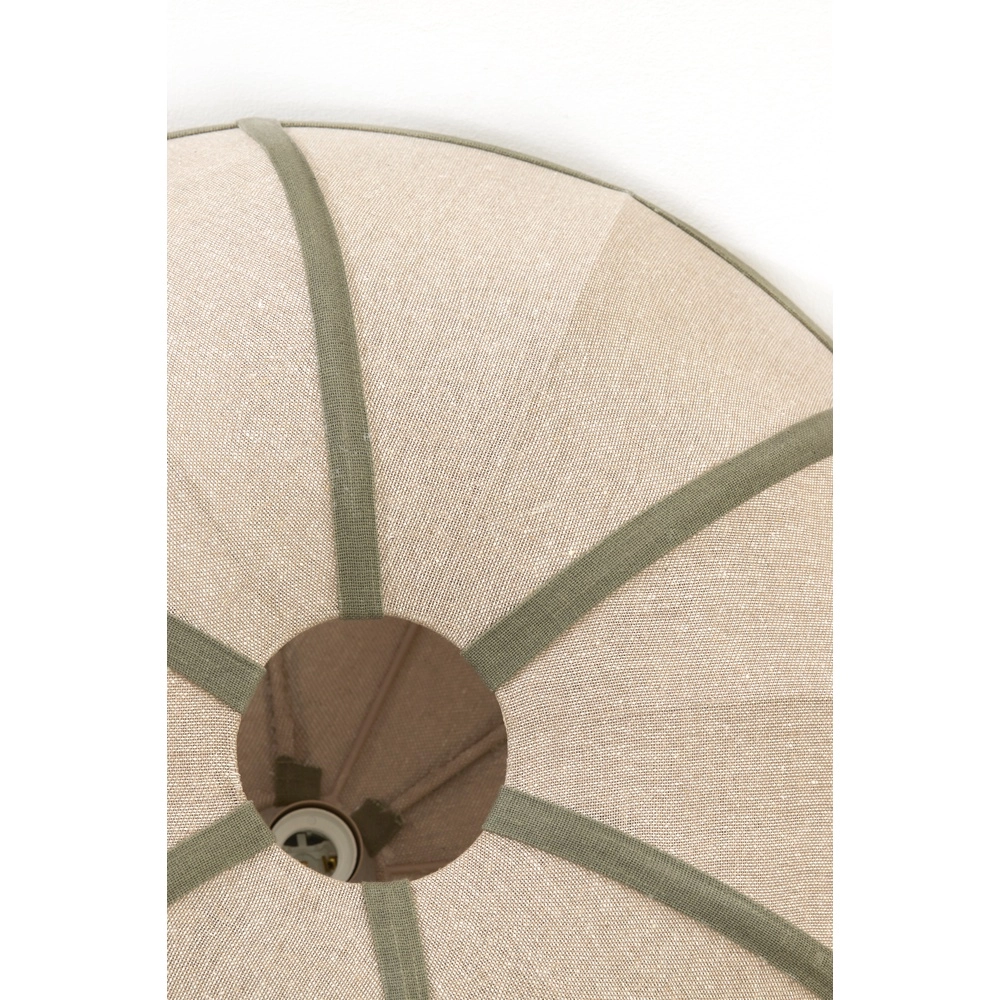 Japandi pendant lamp Mirelys Ø 61cm - olive green Light & Living 8717807835910
