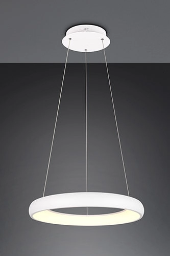 Led pendant light Cardona white - Ø 60cm