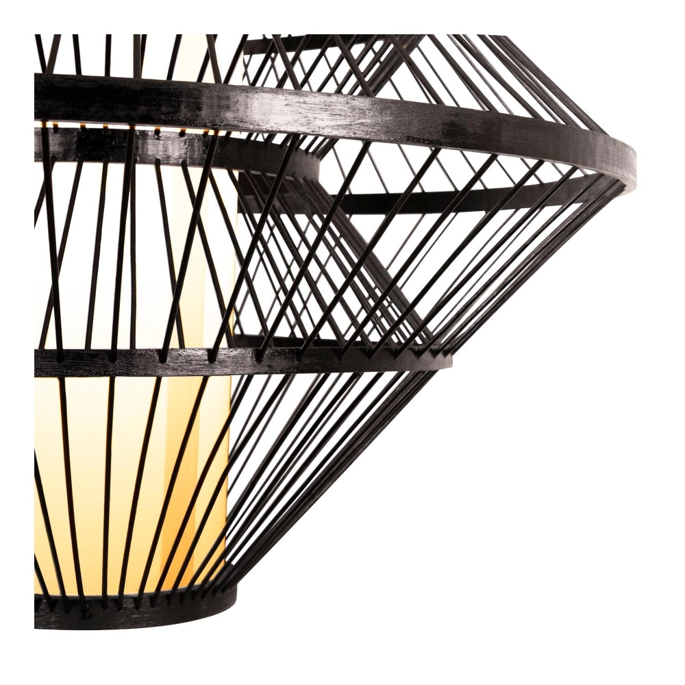 Black pendant lamp Pasquino Ø 60cm Lucide 5411212212399