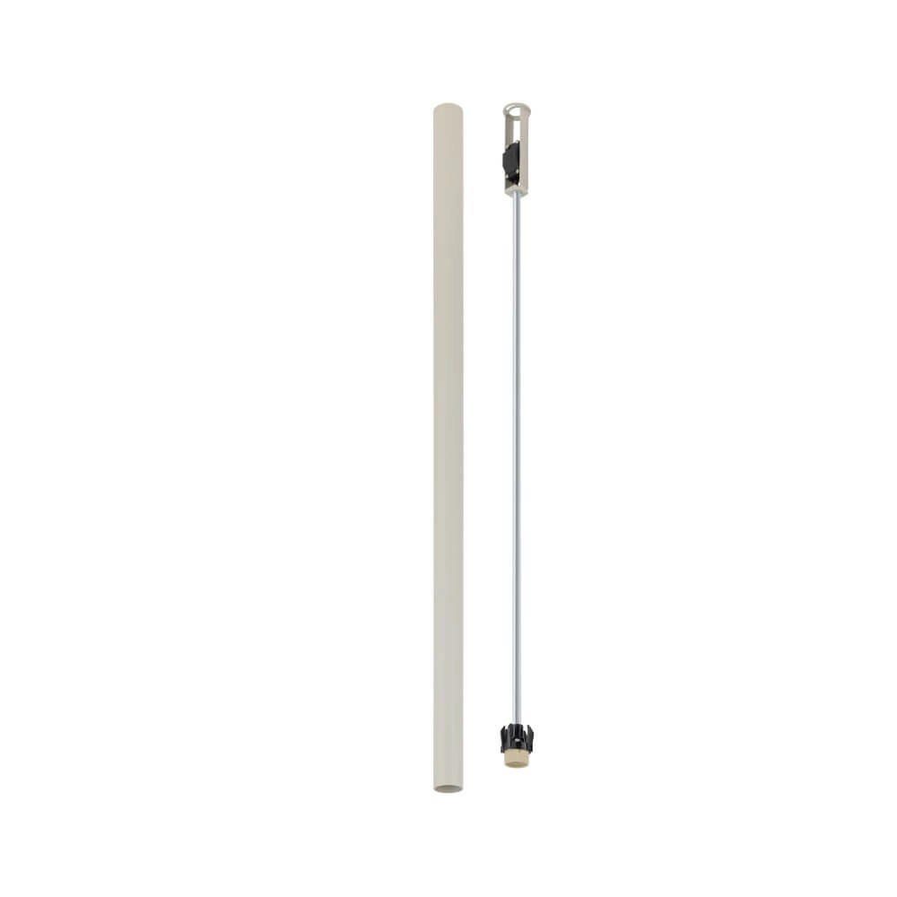 Long surface-mounted spotlight Fourty L 90cm - light grey Lyora 5903139108959
