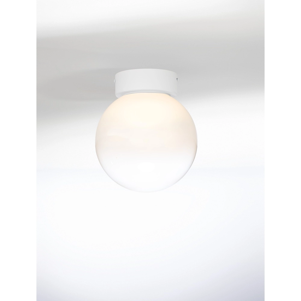 White ceiling lamp Bolita bulb Ø 20cm Lyora 5212017483591