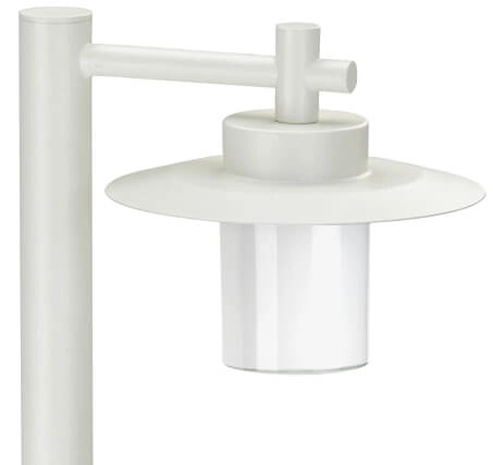 Garden path lamp Mauty 88cm - white Albert 4007235841527