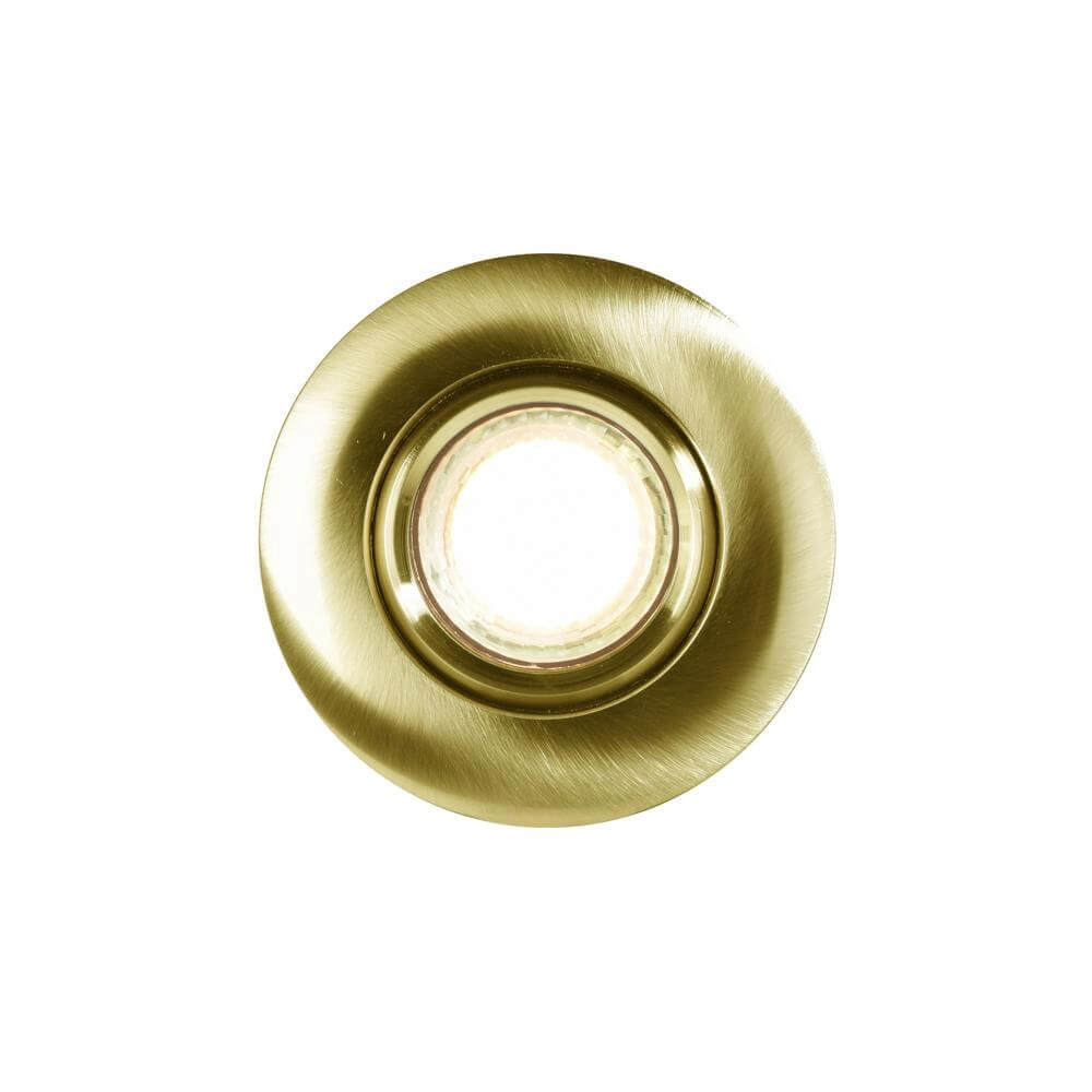 Recessed spotlight Umberto brass Nordlux 5704924017841