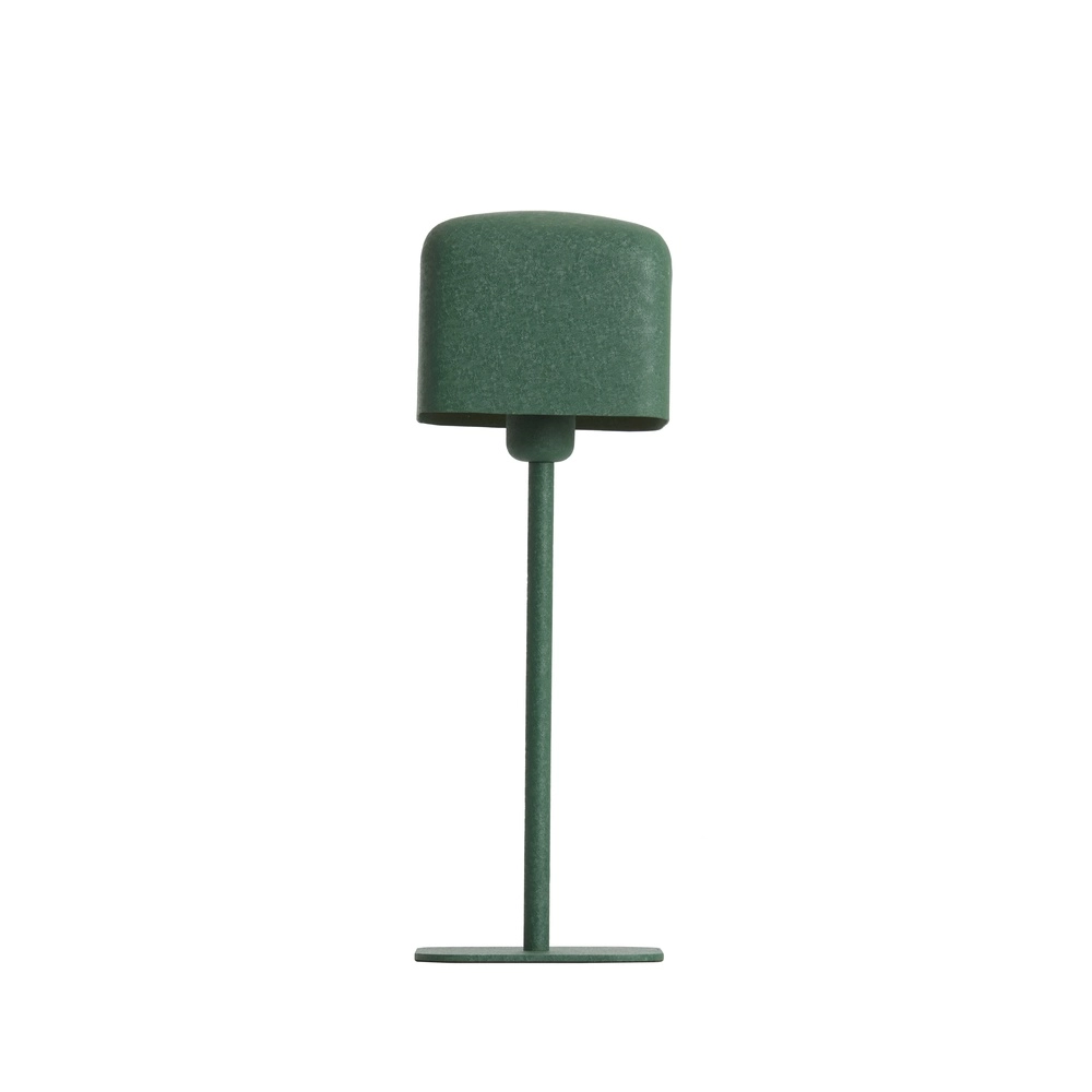 Bedside Lamp Elenie 15x15cm - matt dark green