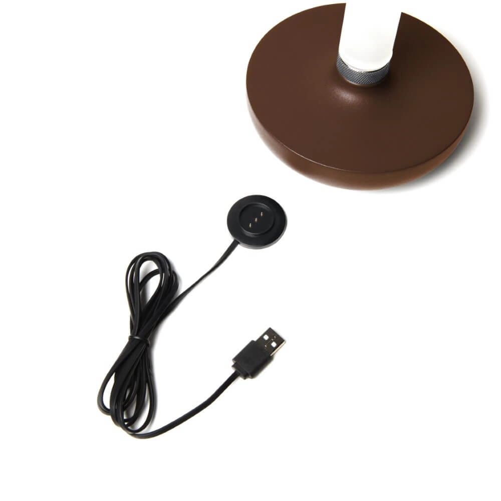 Rechargeable table lamp Biarritz rust brown KonstSmide 7318308279732