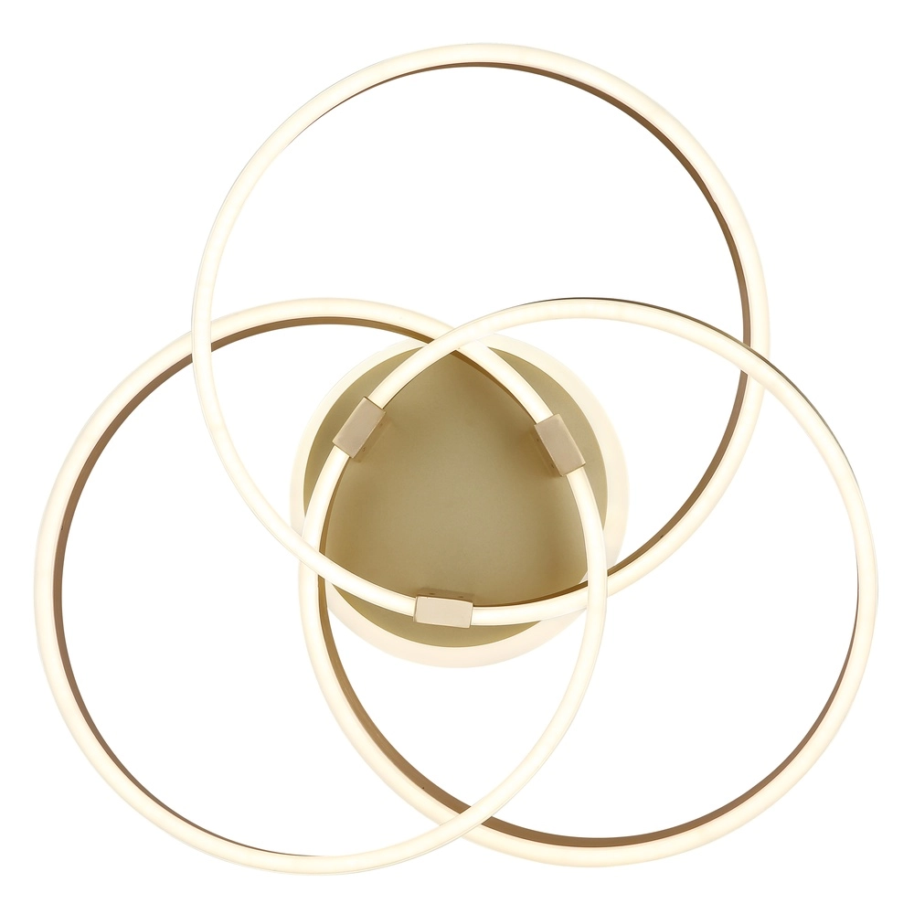 Golden ceiling lamp Herwig Design Globo 9007371446452
