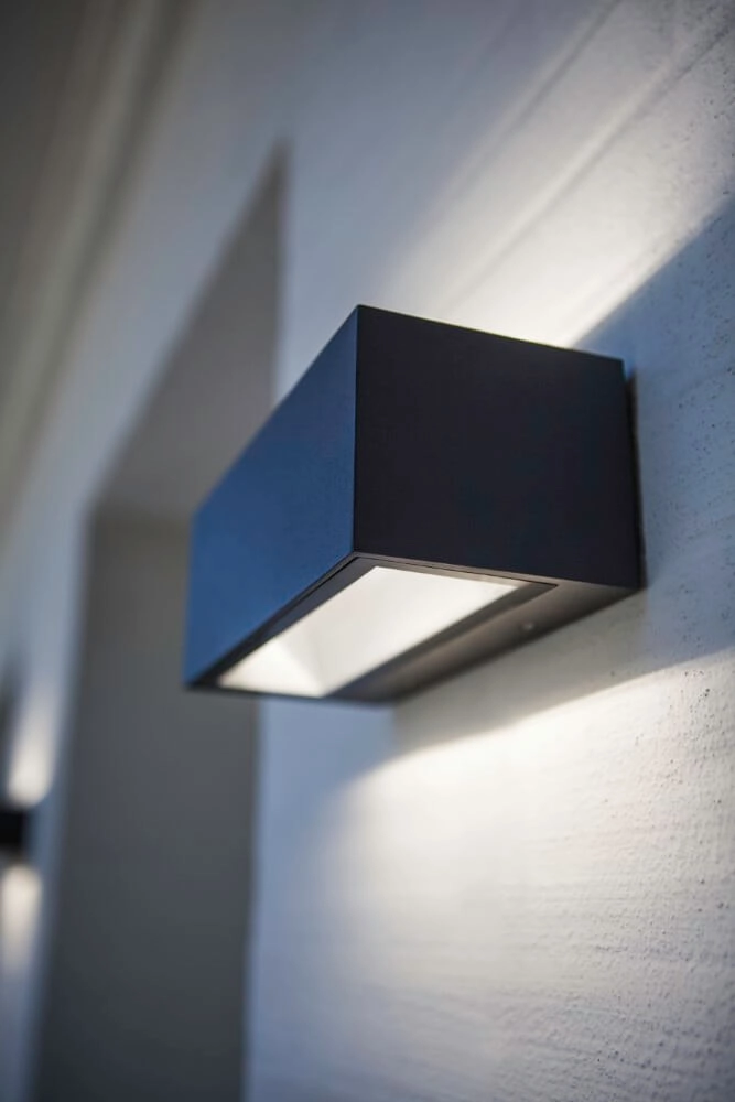 Wall lamp Gemini Design anthracite Lutec 6939412033907