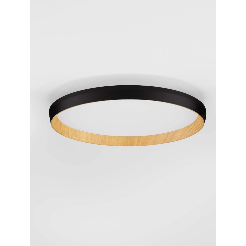 Ceiling light Vomos black Ø 40cm Lyora 5212017448767
