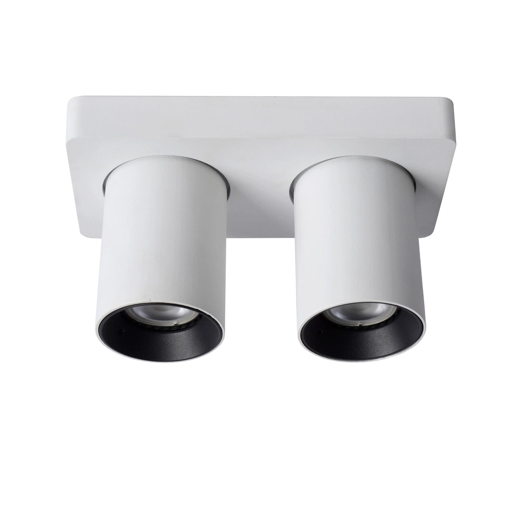 Ceiling spotlight Nigel 2-light white