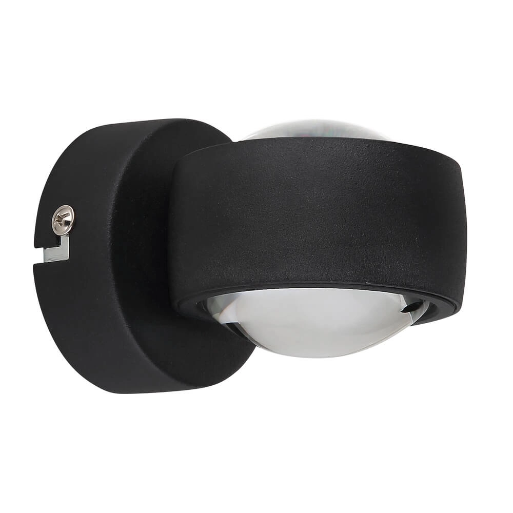Black wall lamp Randi design