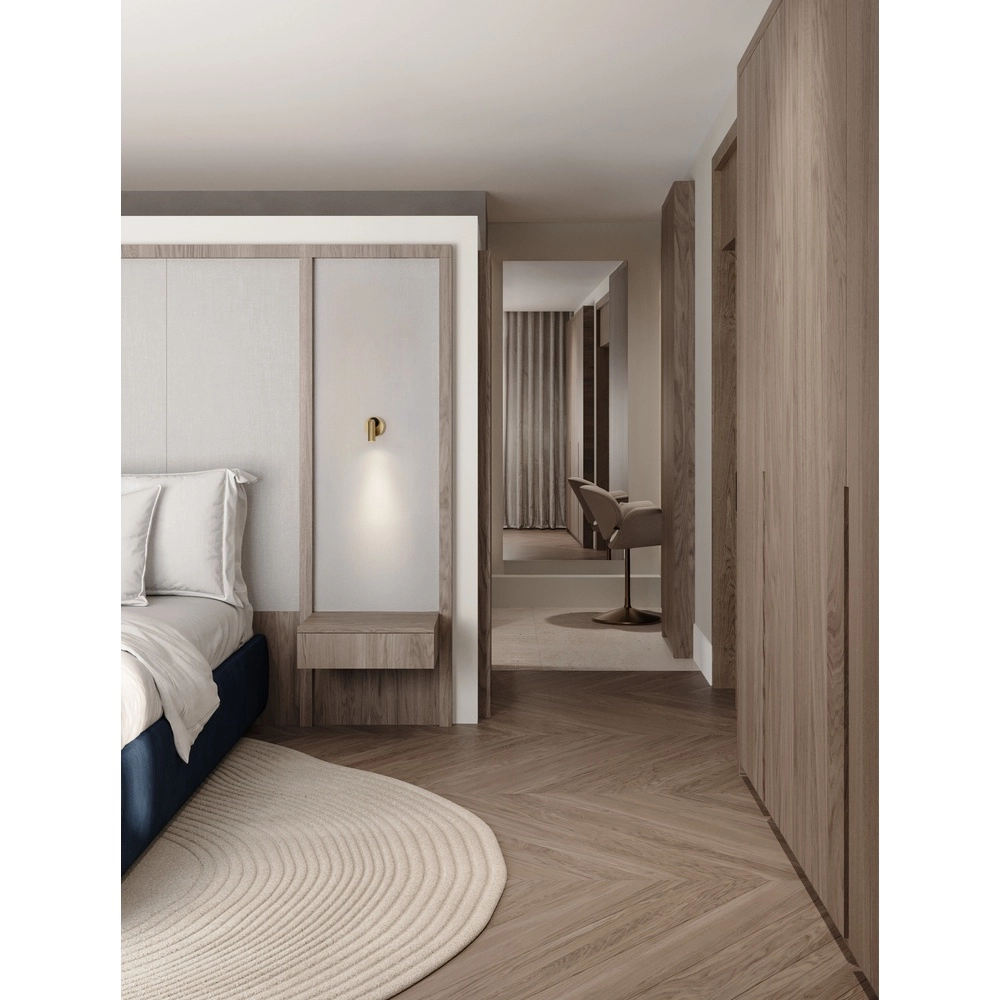Bedside lamp Pictor gold Lyora 5212017472359